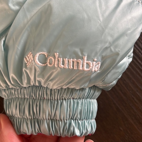 NEVER WORN Baby Girl’s Reversible Columbia Jacket + Snow Pants Set - Picture 6 of 16